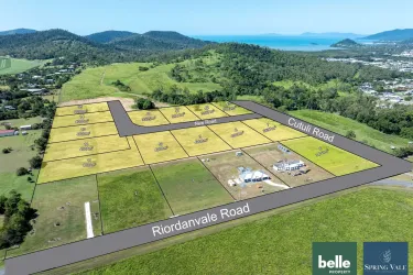 Spring Vale Whitsundays Estate - Cannon Valley Aerial