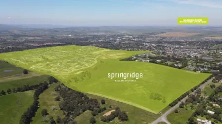 Springridge Estate - Wallan Aerial