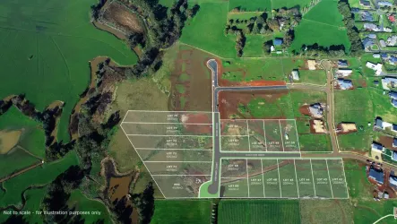 Springs Estate - Leongatha Release map