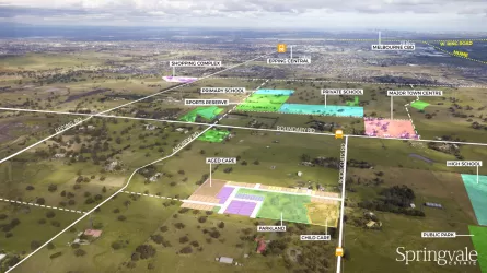 Springvale Estate Aerial
