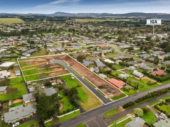 Springview Place Estate - Romsey Aerial