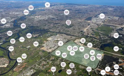 St Leonards Private Estate - Dayton Aerial