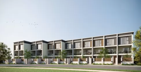 Steeplechase Terraces Estate - St Clair Façade