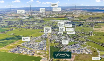 Stockyard Rise Estate - Two Wells Aerial
