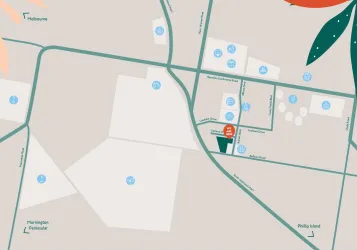 Summerland Estate - Cranbourne East Location map