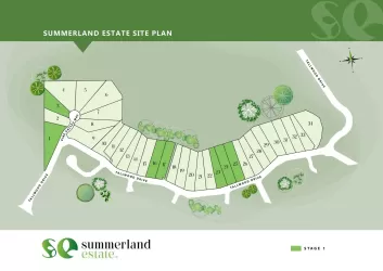 Summerland Estate - Rainbow Flat Release Map