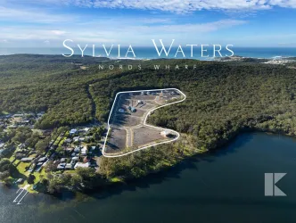 Sylvia Waters Estate - Nords Wharf Aerial