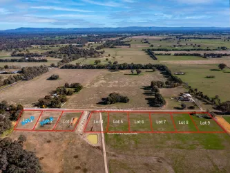 Tarrawonga Estate - Tarrawingee Aerial