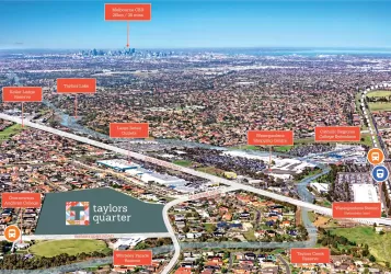 Taylors Quarter Estate - Taylors Lakes Aerial