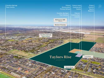 Taylors Rise Estate - Deanside Aerial