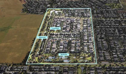 Taylors Run Estate - Fraser Ris Aerial