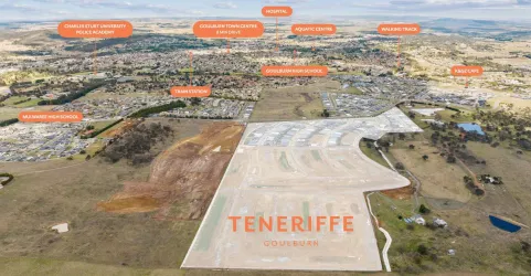 Teneriffe Estate - Goulburn Aerial
