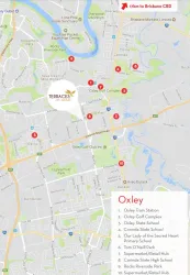 Terraces on Sandi 46 Portal Street Oxley - Location