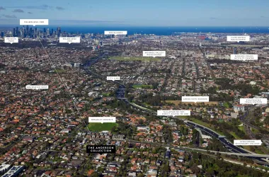 The Anderson Collection Townhomes - Pascoe Vale South Aerial
