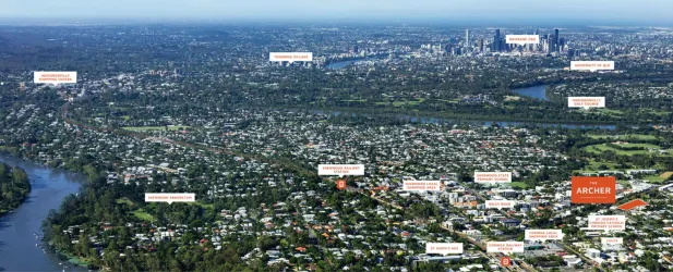 The Archer Estate - Sherwood Aerial