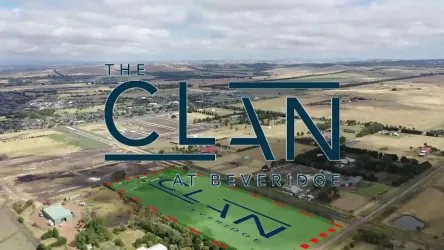 The Clan Estate - Beveridge Aerial
