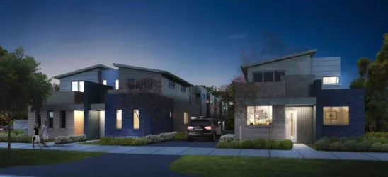 The Clarendon Mews Estate - West Footscray Render