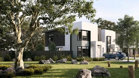 The Crescent Estate - South Morang Render