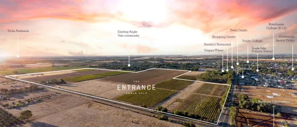 The Entrance Estate - Angle Vale Aerial