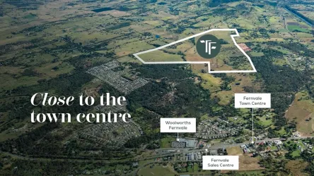 The Fernvale Estate - Fernvale Aerial