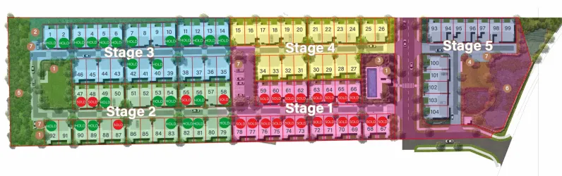 The Gawthern Terraces - Pimpama Masterplan