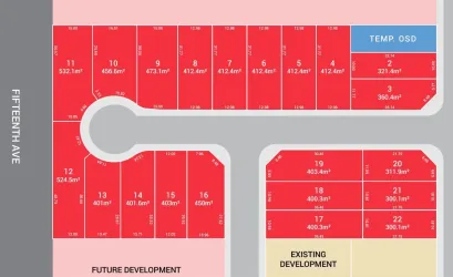 The Grange 35 Fifteenth Avenue Estate - Middleton Grange Master Plan