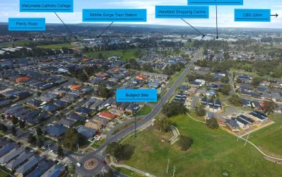 The Grange Estate - South Morang Aerial