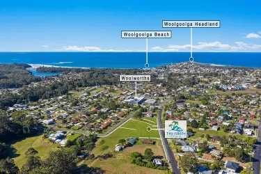 The Green Estate - Woolgoolga Aerial