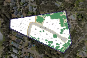 The Greens Estate - Gisborn Aerial