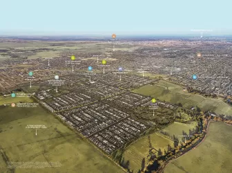 The Grove Estate - Tarneit Aerial