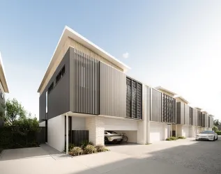 The Grove Townhouses - Yamba Render