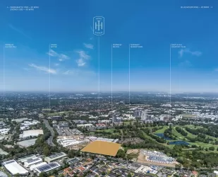 The Honours Estate - Norwest Aerial