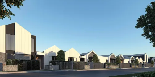 The Ivy Townhomes - Doreen Render