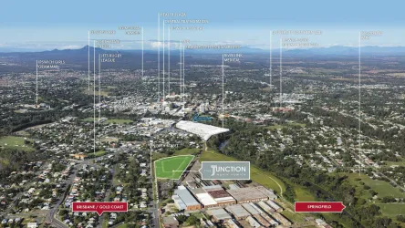 The Junction Estate - North Ipswich Aerial