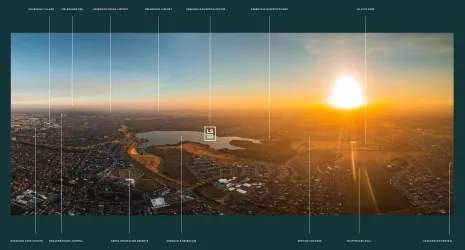 The Lakeside Estate - Greenvale Aerial