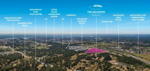 The Meadows Estate - Bardia Aerial