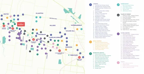The Murray Estate - Thornhill Park Location Map