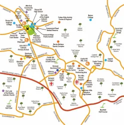 The New Rouse Hill Estate - Rouse Hill Location map