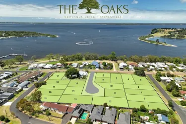 The Oaks Estate - Paynesville Aerial