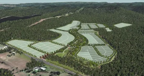 The Old Farm Estate - Mardi Aerial