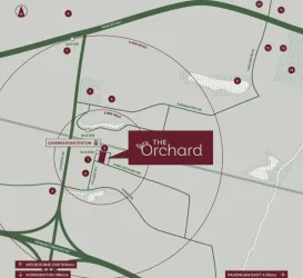 The Orchard Townhouses - Pakenham Location map