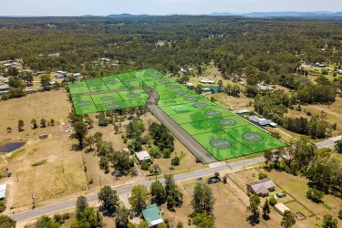 The Paddock Estate - Abermain Aerial