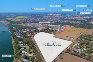 The Ridge on Branyan Estate - Branyan Aerial