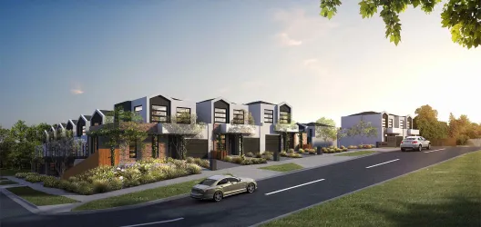 The Stables Townhomes - Kilmore Render