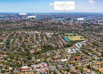 The Terraces Estate - Willoughby Aerial