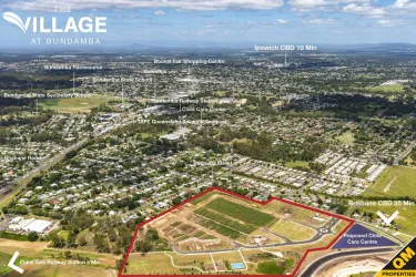 The Village Estate - Bundamba Aerial