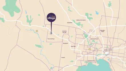 The Village Thornhill Park Location map