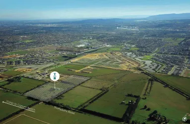 Thompsons Run Estate - Clyde North Aerial