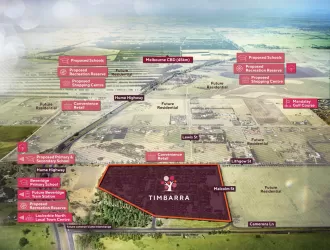 Timbarra Estate - Beveridge Location Map