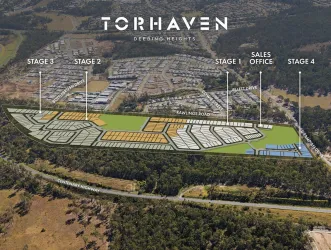 Torhaven Estate - Deebing Heights Location Map